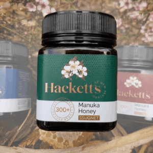 🍯 דבש מאנוקה Hackett's® 300+ MGO - הזהב הנוזל מניו זילנד ! אורגני ללא תעודה