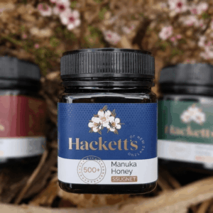 🍯 דבש מאנוקה Hackett's® 500+ MGO - הזהב הנוזל מניו זילנד ! אורגני ללא תעודה