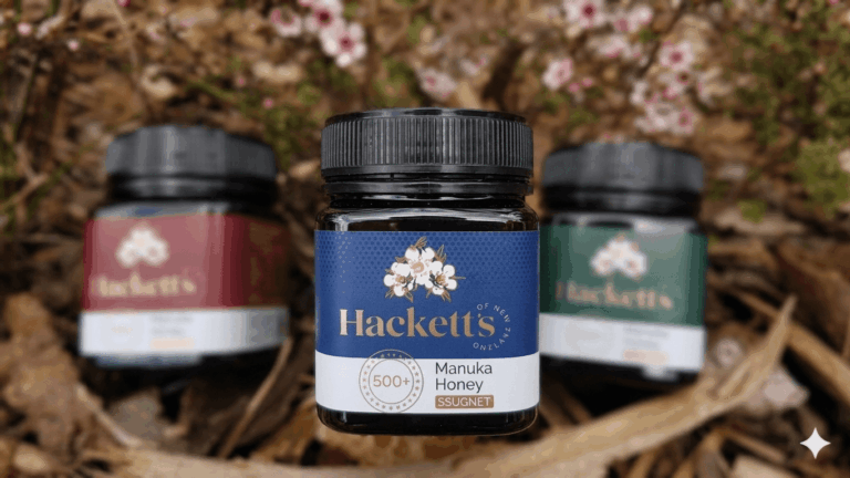 🍯 דבש מאנוקה Hackett's® 500+ MGO - הזהב הנוזל מניו זילנד ! אורגני ללא תעודה