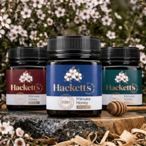 🍯 דבש מאנוקה Hackett's® 600+ MGO - הזהב הנוזל מניו זילנד ! אורגני ללא תעודה