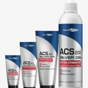 ג'ל מרוכז של גלוטתיון ומי כסף לטיפול בעור ACS 200 SILVER-GLUTATHIONE GEL EXTRA STRENGTH