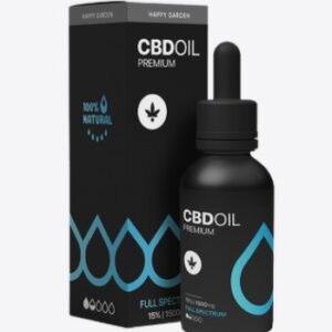 שמן CBD ספקטרום מלא‏ 15% – 10 מל Happy Garden