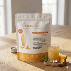 Beauty Boost – ביוטין, Aquamin ותרכובות פרי לעור, שיער וציפורניים Slenderiiz