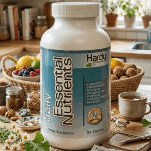 Daily Essential Nutrients (DEN) תמיכה מלאה במוח, נפש ומחלות כרונית – Hardy Nutritionals