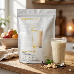 PureNourish – שייק חלבון אפונה תזונתי Slenderiiz