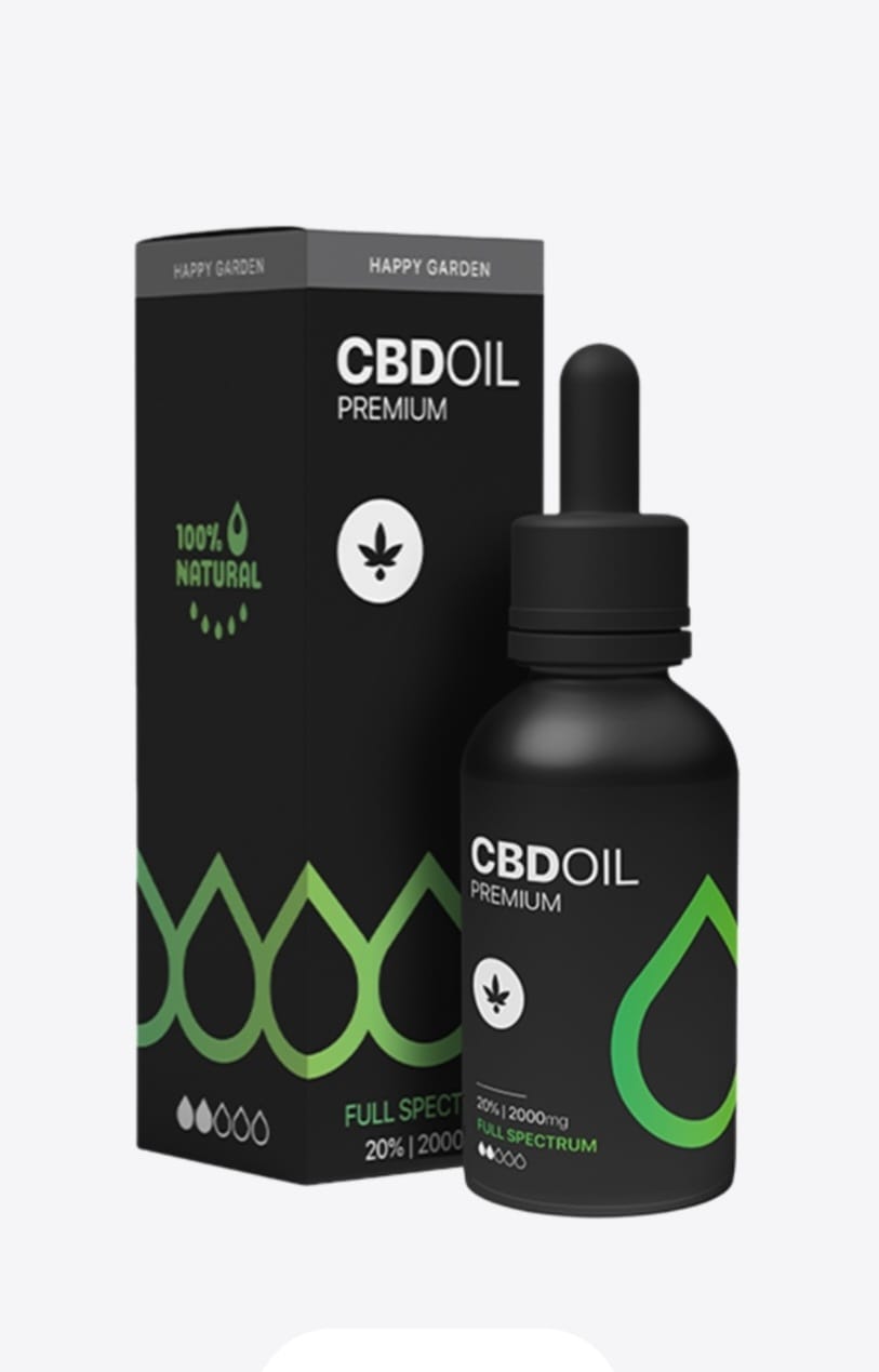 שמן CBD 20% – 10 מ"ל ספקטרום מלא | Happy Garden