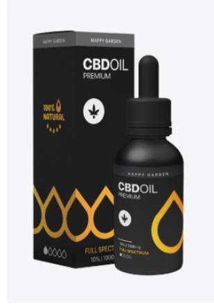 שמן CBD ספקטרום מלא‏ 10% – 10 מל Happy Garden