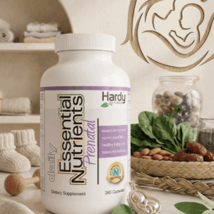 Daily Essential Nutrients Prenatal (DENP) פרנטל - תמיכה תזונתית, נפשית ופיזית מיטבית לאם ולתינוק – Hardy Nutritionals