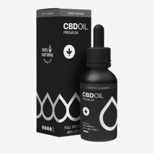 שמן CBD פול ספקטרום 40% – 10 מ"ל Happy Garden
