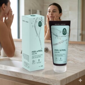 פילינג מינרלי לניקוי פנים עמוק Feel & Peel Peeling ברא צמחים