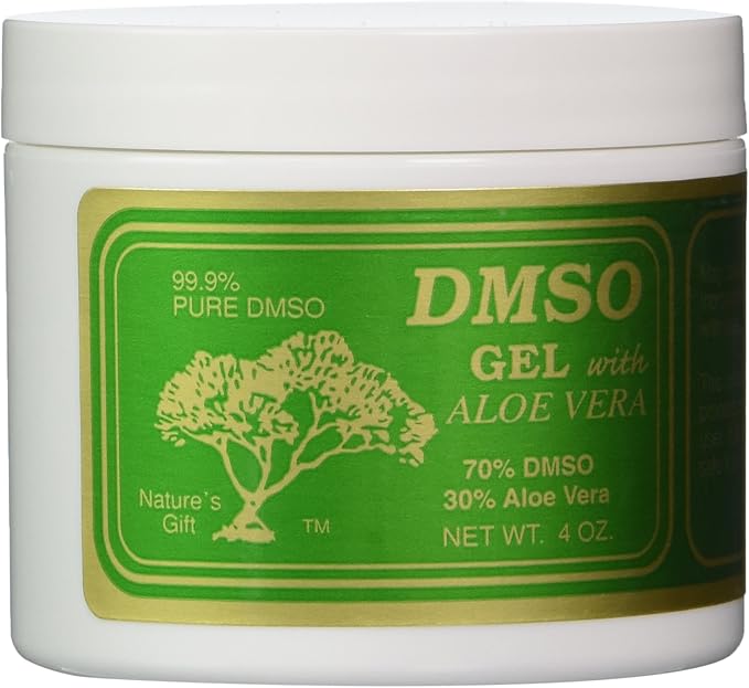 ג'ל 70% DMSO עם 30% אלוורה, 118 מ"ל | Nature's Gift