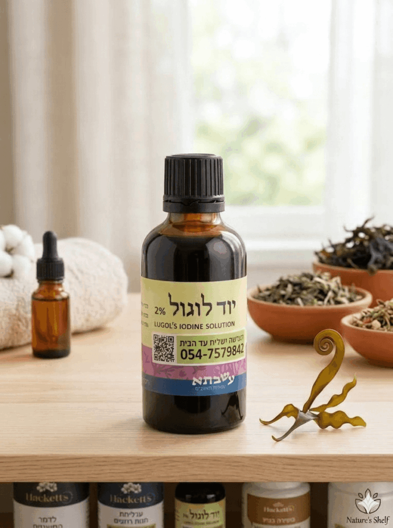 תמצית יוד לוגול 2% עשבתא 50 מל