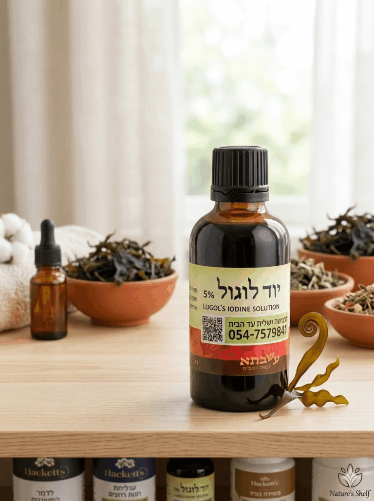 תמצית יוד לוגול 5% עשבתא 50 מל