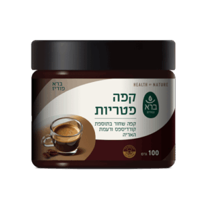 אבקה להכנת קפה פטריות | Mashroom Coffee Powder | ברא צמחים