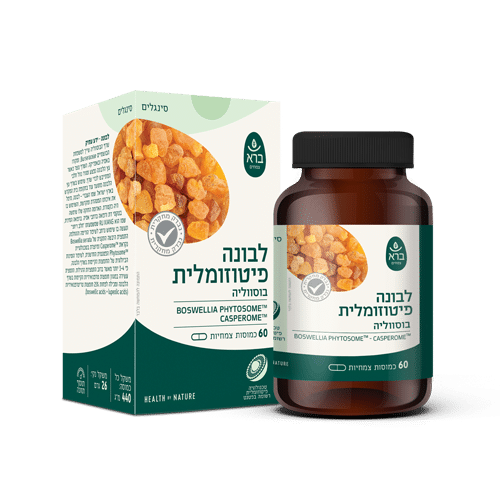 בוסווליה שרף לבונה פיטוזומלי | Boswellia Serrata Phytosom | ברא צמחים