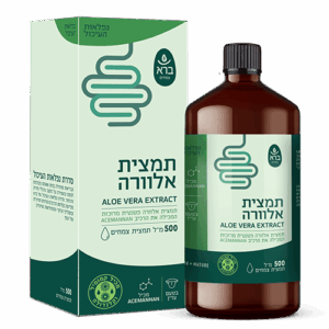 הAloe Vera Drink תמצית משקה אלוורה 500 מ"ל | ברא צמחים