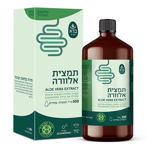 הAloe Vera Drink תמצית משקה אלוורה 500 מ"ל | ברא צמחים
