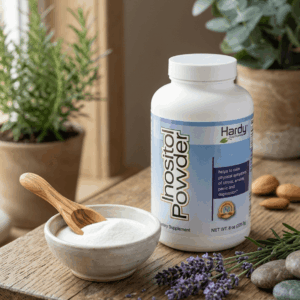 אינוזיטול (Myo-Inositol) אבקת אינוזיטול קלינית לחרדה, PCOS ואיזון הורמונלי – Hardy Nutritionals