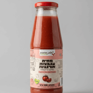 מחית עגבניות אורגניות — ניצת הדובדבן Organic Tomato Passata