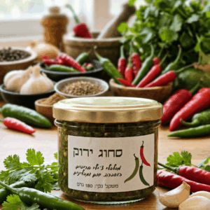 סחוג ירוק משק טנא עין יהב – חממה מדברית אורגנית