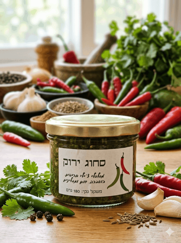 סחוג ירוק משק טנא עין יהב – חממה מדברית אורגנית