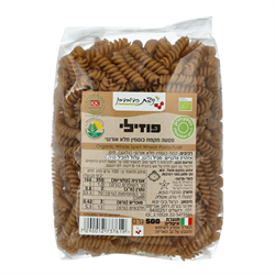 פסטה פוזילי מכוסמין מלא אורגני | ניצת הדובדבן | 500 גרם