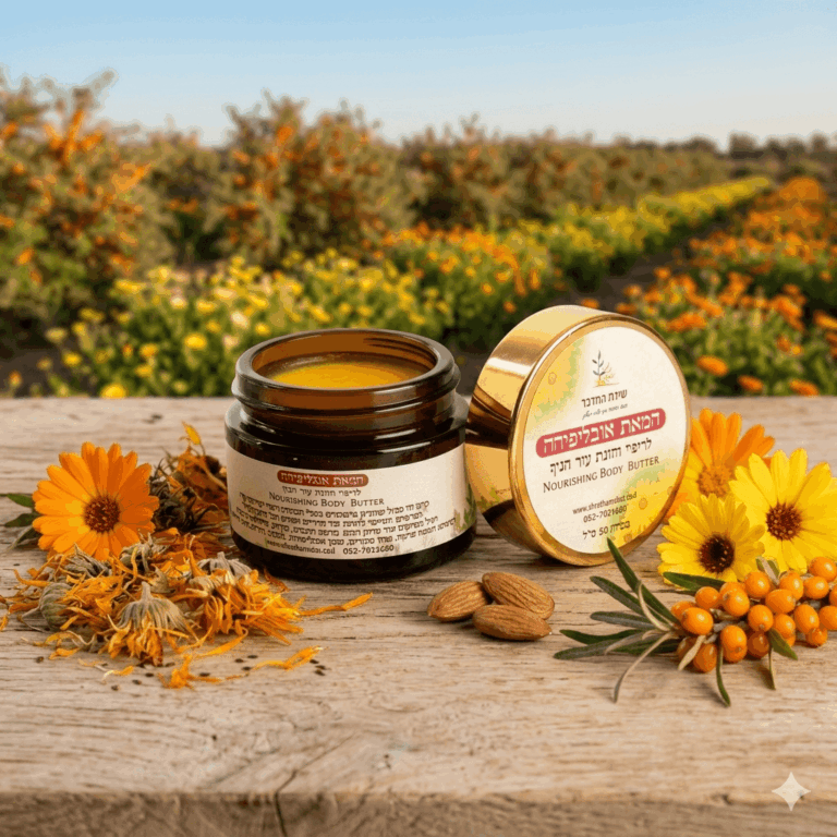 חמאת אובליפיחה Sea Buckthorn Butter שיקום ותחייה לעור שירת המדבר