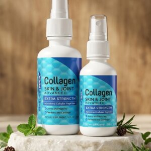 Collagen Skin & Joint Advanced של Results RNA — תרסיס קולגן לעור ולמפרקים