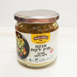 אריזת אבקת מרק ירקות אורגנית 200 גרם נוטרה זן