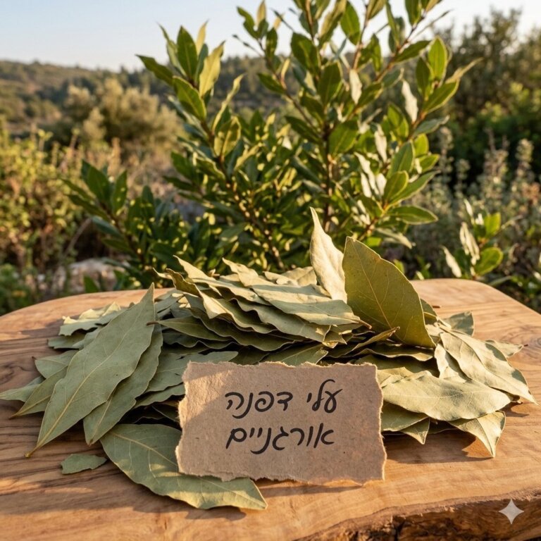 עלי דפנה אורגניים שלמים — במשקל, 20 גרם Organic Whole Bay Leaf Laurus nobilis Frontier Co-op