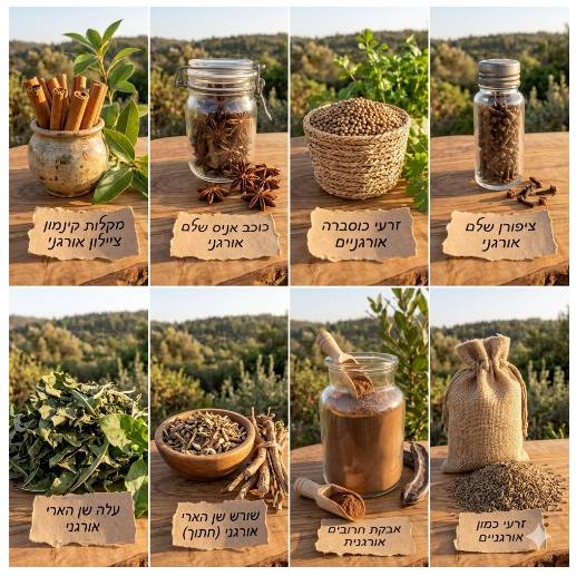 ציפורן שלם אורגני 🌺 Organic Whole Cloves Syzygium aromaticum אורגני USDA ללא הקרנה במשקל, 50 גרם Frontier Co-op