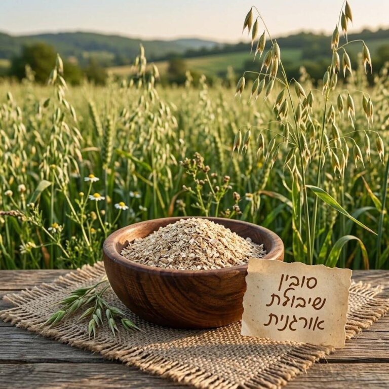 סובין שיבולת שועל אורגני בתפזורת Oat Bran ניצת הדובדבן במשקל