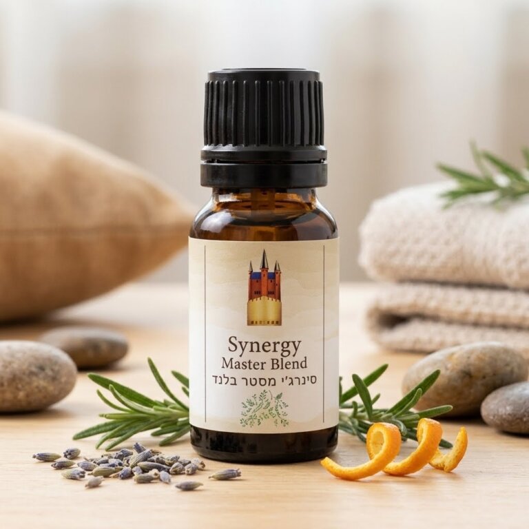 סינרג'י מאסטר בלנד 10 מל Synergy Master Essential Oil Blend שלוס J.D. Schloss